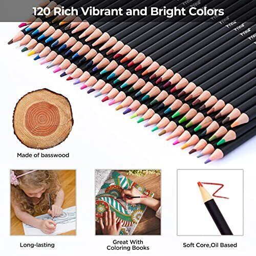 Prina 50 Pack Drawing Set Sketch Kit, Sketching Vietnam