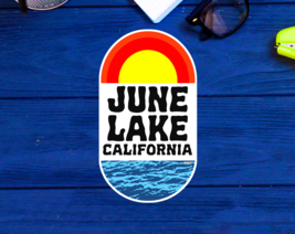 June Lake Vinyl Decal Sticker 4" or 4.5" Tall California Vinyl USA CA - $5.49