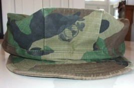 Marine Corp Usmc Woodland Bdu Utility Cap Cover Hat 8 Point Ega Xs Type 1 - $29.96