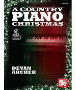 A Country Piano Christmas/Book w/Online Audio  - $14.99