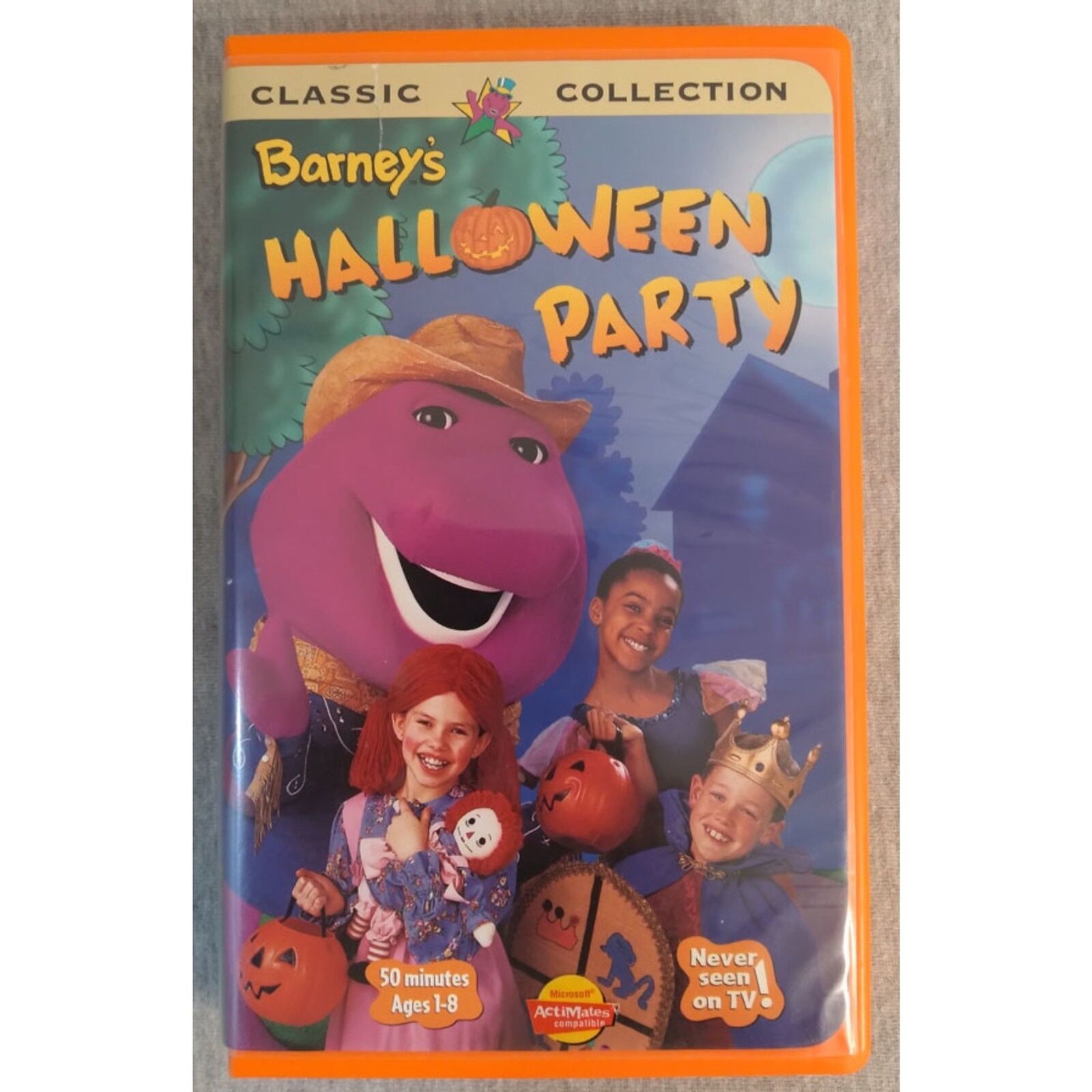 Barney's Halloween Party VHS Video Cassette 1998 - VHS Tapes