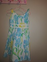 Lilly Pulitzer Little Girls Daffodil Daze Dress Sz 5 Adorable  - $41.57
