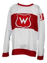 Any Name Number Montreal Wanderers Retro Hockey Jersey New White Any Size image 4