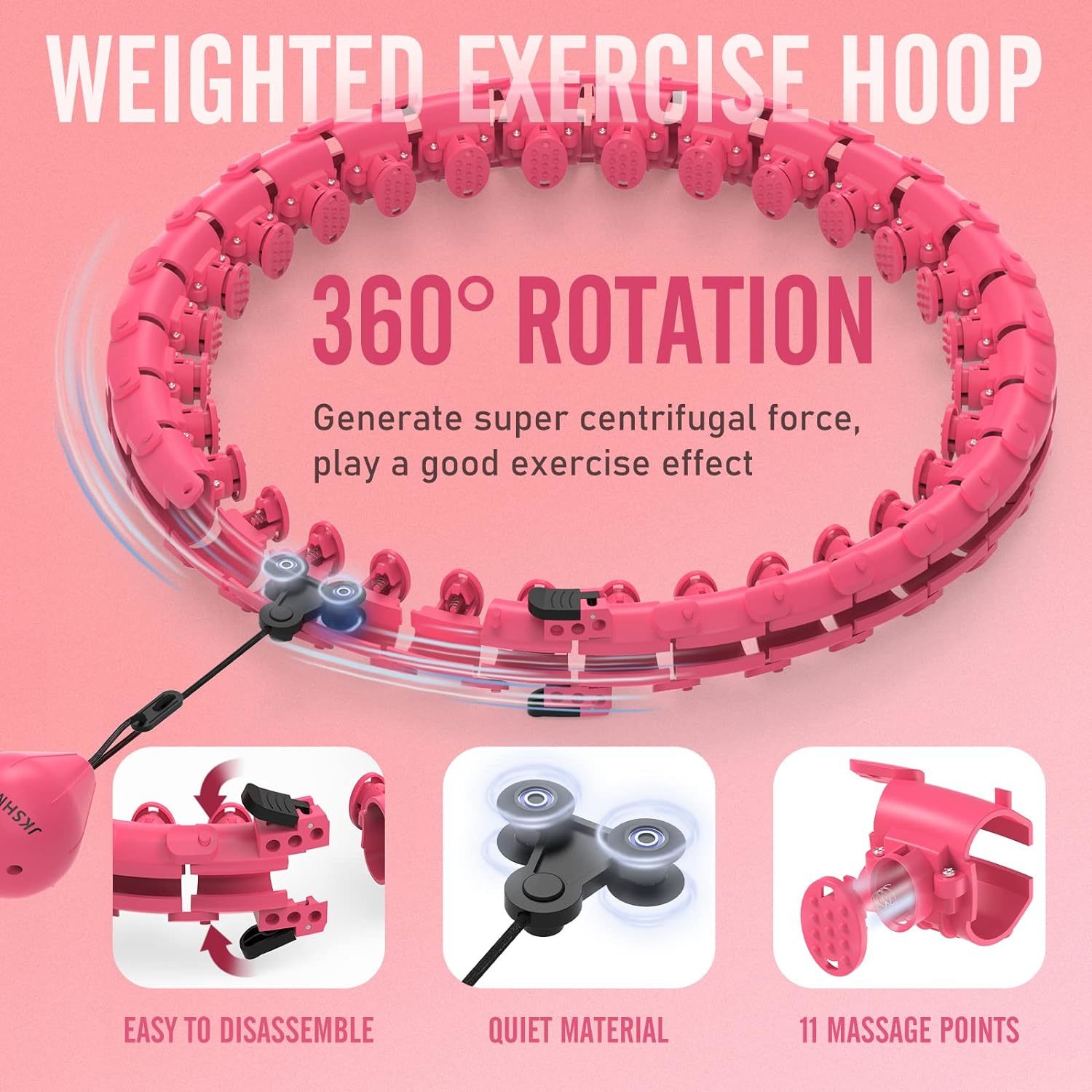 Smart Weighted Hula Circle Hoop For Adults and similar items