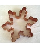  Large Copper Snowflake Vintage Cookie Cutter - $9.99