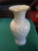 Beautiful Vintage LENOX &quot;Ming Blossom&quot; VASE Hand Decorated USA - $14.44