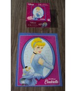 Milton Bradley Walt Disney Princess CINDERELLA JIGSAW PUZZLE 24 Pieces W... - $12.38