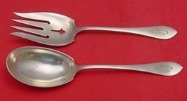 Old Colony by Watson Sterling Silver Salad Serving Set 2pc AS 9 1/8" - $286.11