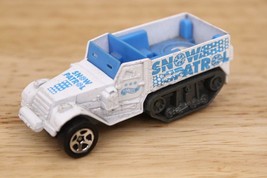 Metal Toy Car 1996 Hot Wheels Mattel #492 SWINGFIRE Snow Patrol 5 Spokes - $7.63