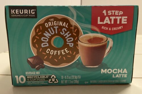 Donut Shop Mocha Latte Single Serve Coffee K Cups - Shop Coffee at H-E-B