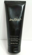 AVON Instincts for him Hair and Body Wash 6.7 fl oz Mens Beauty New - $15.15
