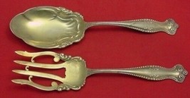 Canterbury by Towle Sterling Silver Salad Serving Set 2pc GW Fancy 9 1/2" - $385.11