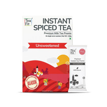 TeaFit Premium Unsweetened Spiced Instant Tea Premix - Single Serve Sachets - $26.17