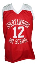 Zion Williamson Spartanburg Day School Basketball Jersey New Sewn Red Any Size image 4