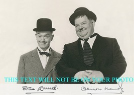 Stan Laurel And Oliver Hardy Signed Autograph 8x10 Rp Photo Classic Comedy - $16.99