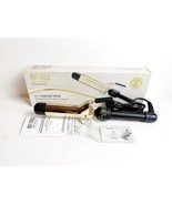 Hot Tools Pro Artist 24K Gold Collection 1 1/2&quot; Long Lasting Curling Iro... - $24.74