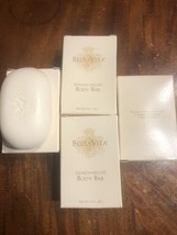 Bella Vita  French Milled Bath Soap Lot of 6  Bars 3 Oz New in Box Super Soap - $18.80