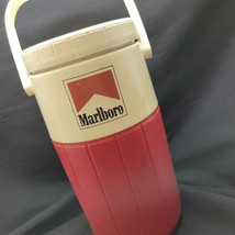 Marlboro Thermos Metal Thermos by Thermos Vintage Camping Beverage
