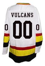 Any Name Number St Paul Vulcans Retro Hockey Jersey New White Any Size image 2