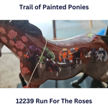 Painted Ponies #12239 Run For The Roses Exclusive Retired 2007 With Original Box image 5