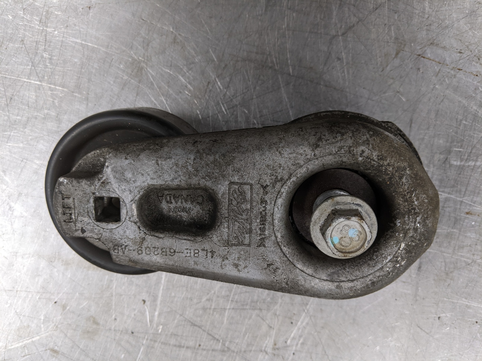 Serpentine Belt Tensioner From 2006 Ford Fusion 3.0 4L8E6B209AB