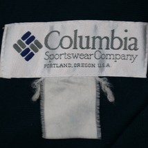 Columbia Jacket Mens XXL Blue Chest Button Adjustable Waist Pullover Win... - $29.68
