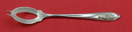 Sculptured Rose By Towle Sterling Silver Olive Spoon Ideal 5 3/4" Custom Made - $58.41