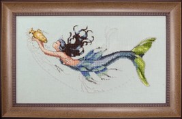 MD102 "Mediterranean Mermaid" Mirabilia Chart + MH Beads + Kreinik) - $64.34