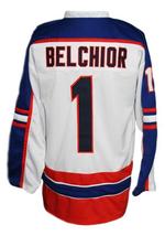 Any Name Number Halifax Highlanders Retro Hockey Jersey White Belchior Any Size image 5