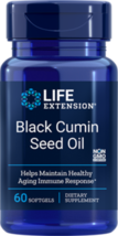 MAKE OFFER! 3 Pack Life Extension Black Cumin Seed Oil Anti Inflammatory 60 gel - $36.00