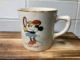 Vintage Minnie Mouse 1930&#39;s Patriot China Coffee Mug Walt Disney - $20.10