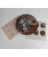 1983 Knowles Norman Rockwell &quot;The Painter&quot; Collector&#39;s Plate #0445M With... - $14.54
