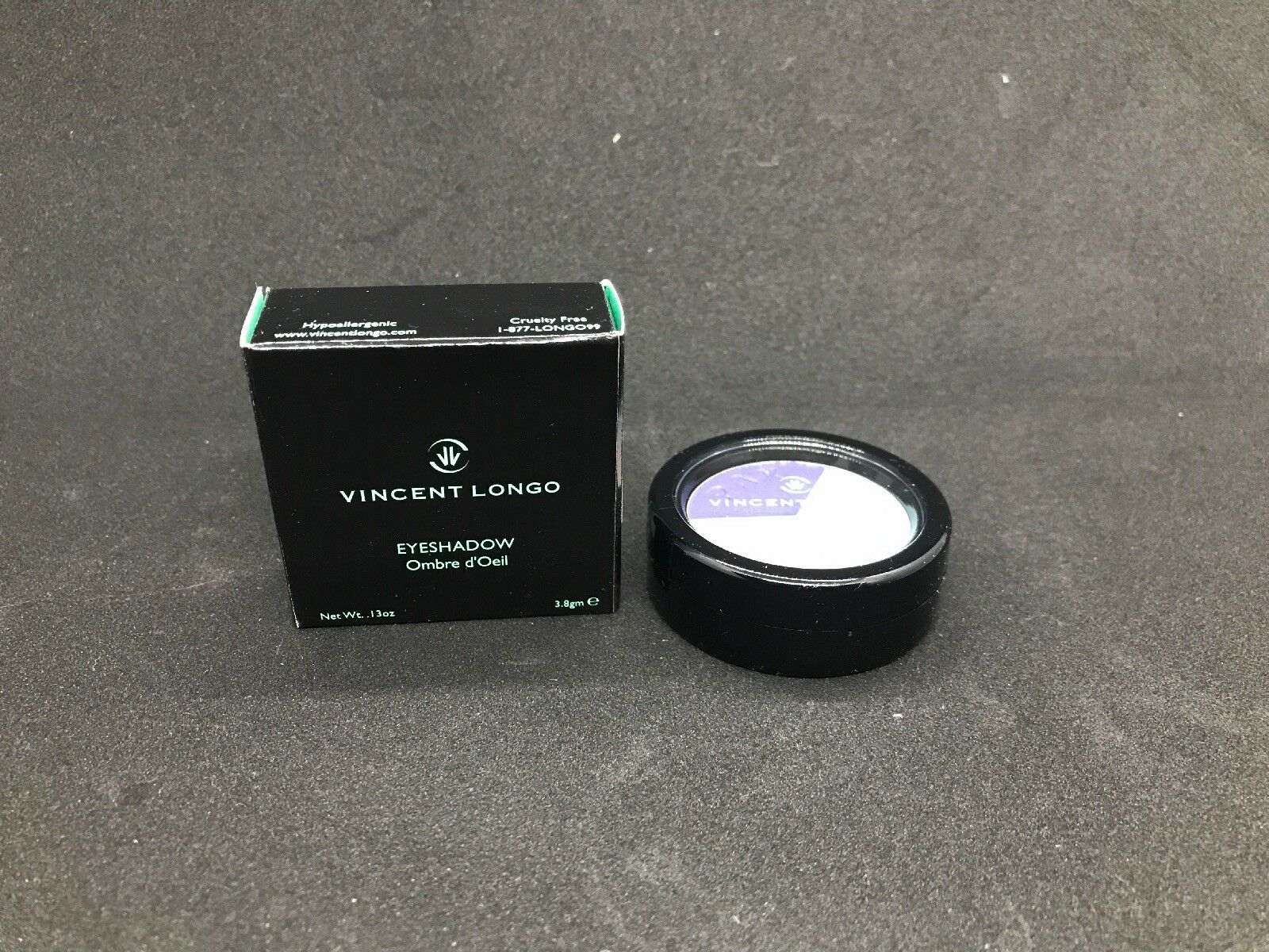 Primary image for VINCENT LONGO Curious Violet Sex Lux Pax Trio Eyeshadow NEW! 3.8 g Eye Shadow