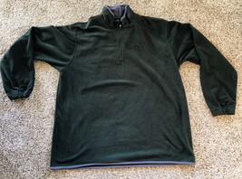 Izod Unisex Adult Size XXL Hunter Green Long Sleeve Ribbed Shirt - $13.86