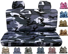 Camouflage car seat covers Fits Dodge Dakota 90-96 Front Bench with Head... - $89.99