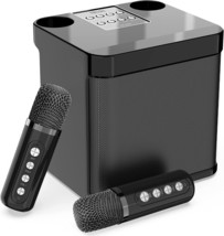 Hotec Karaoke Machine for Adults and Kids with Dual Wireless  Microphones,Microphone,New Release