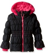 Big Chill Little Girls Fleece Lined Down Alternative Hooded Winter Bubbl... - $25.00
