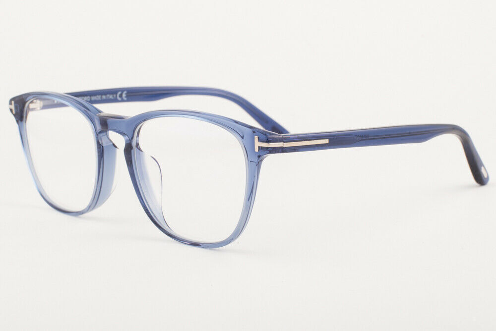 Tom Ford 5625 090 Transparent Blue / Blue Block Eyeglasses TF5625 090 52mm