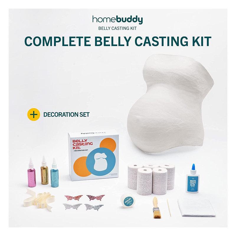 Belly Cast Kit DIY Pregnancy Belly Casting Kit for Moms, Paint by