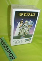Blockbuster Video Case Beetlejuice Movie 500 Piece Cardinal Puzzle 6054173 - $19.79