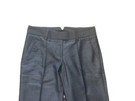NWT Women Development Erica Davies Blue/Gray Business Linen Dress Pants Size 2 image 3