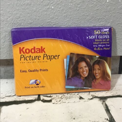 2 Packs of Kodak Picture Paper 4*6inch 8.5*11inch new sealed