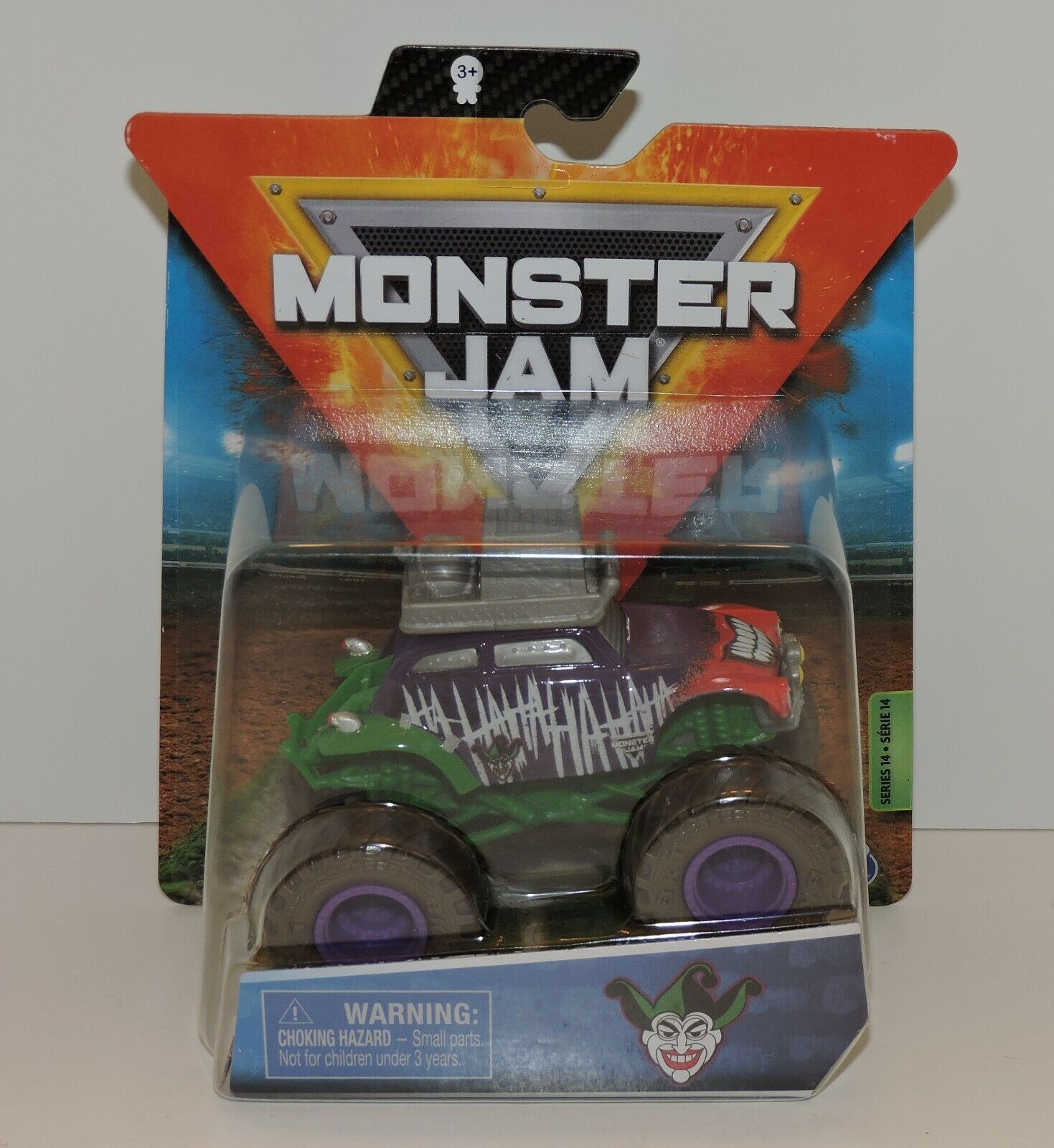 Monster Jam Lucas Stabilizer - 1:64 Scale Monster Trucks, Girl and Boy Toys