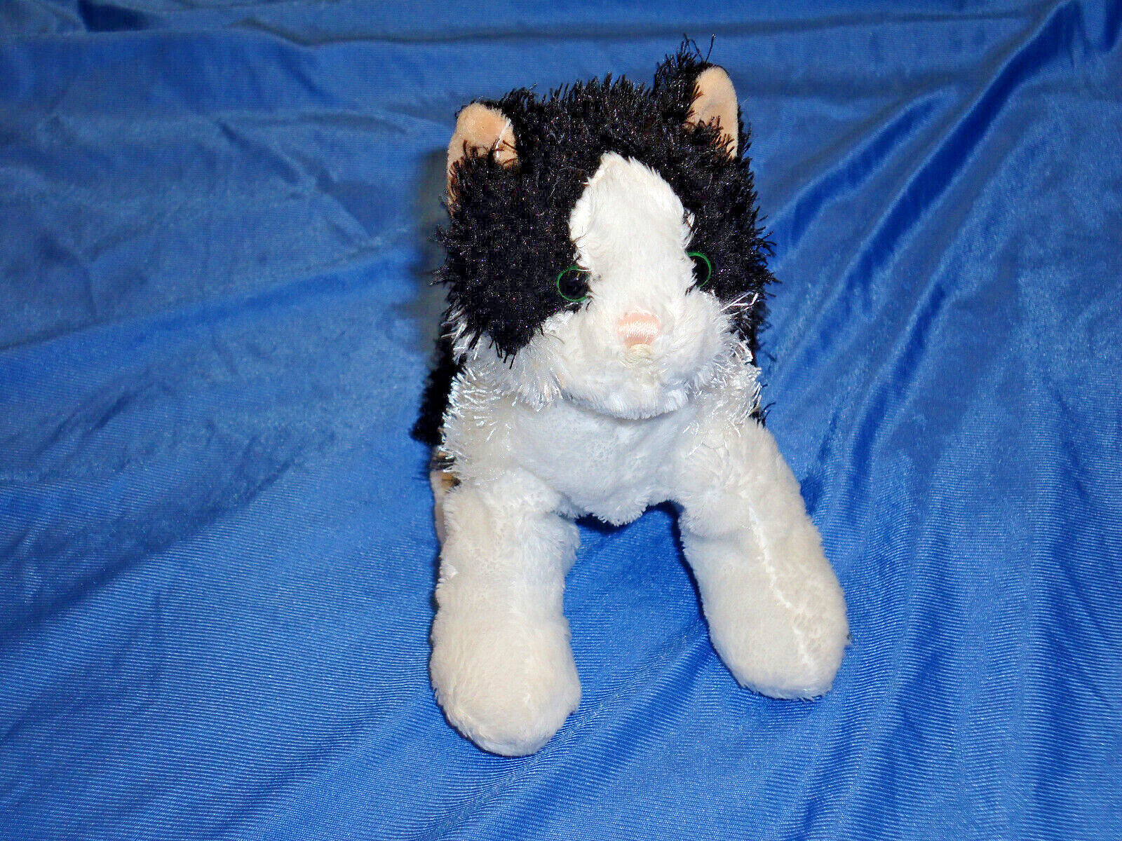 GANZ Webkinz Collie White & Brown Plush Dog Lassie Toy no code