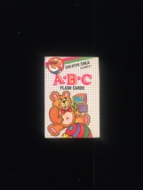 Vintage 80s Creative Child Games card game: ABC FLASHCARDS