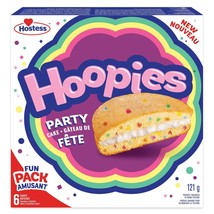 2 boxes (6 per box) of Hostess Hoopies Party Mini Cakes 121g Each Free S... - $30.00
