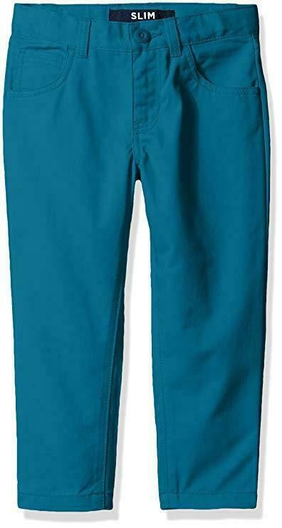 NIP French Toast Boys' Size 12 Dark Blue Slim Fit 5 Pocket Pants - $14.84