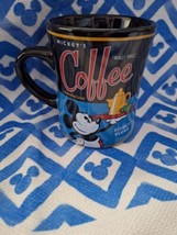 Disney Parks Mickey's Really Swell Coffee Mug Cup Theme Perks EUC - $15.66