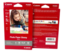 Canon GP-601 Photo Paper Plus GLOSSY 4 x 6 ~Pack of 50 Sheets. BRAND NEW. - $11.44