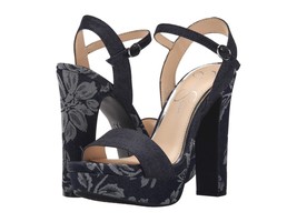 Jessica Simpson Blaney Platform High Heel Sandals, Size 8.5 Indigo JS-Bl... - $89.95